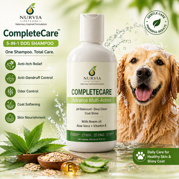 NURVIA CompleteCare Shampoo for Dogs & Cats