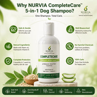 NURVIA CompleteCare Shampoo for Dogs & Cats