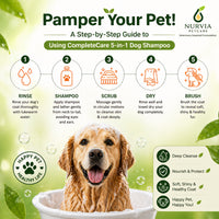 NURVIA CompleteCare Shampoo for Dogs & Cats