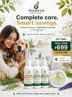 NURVIA All Shampoos Combo for Dogs & Cats