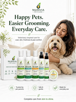 NURVIA Complete Care Grooming Combo for Dogs & Cats
