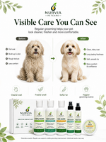 NURVIA Complete Care Grooming Combo for Dogs & Cats
