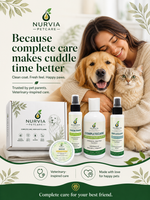 NURVIA Grooming Starter Kit for Dogs & Cats