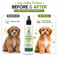 NURVIA FreshPaws Perfume Mist for Dogs & Cats