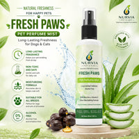 NURVIA FreshPaws Perfume Mist for Dogs & Cats