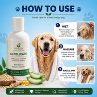NURVIA GentleCare Shampoo for Puppies & Sensitive Skin Dogs & Cats