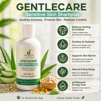 NURVIA GentleCare Shampoo for Puppies & Sensitive Skin Dogs & Cats