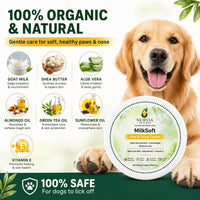 NURVIA MilkSoft Paw & Nose Balm for Dogs & Cats