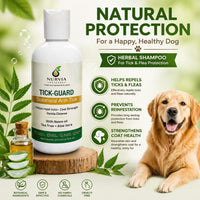NURVIA TickGuard Shampoo for Dogs & Cats