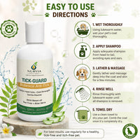 NURVIA TickGuard Shampoo for Dogs & Cats