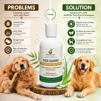 NURVIA TickGuard Shampoo for Dogs & Cats