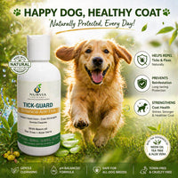 NURVIA TickGuard Shampoo for Dogs & Cats